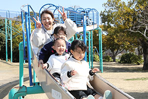 中部公園　遠足楽しかったね　　年少　NO.1