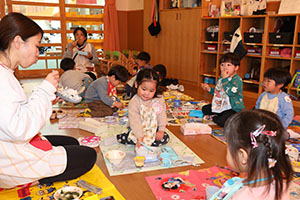 遠足ごっこ　ひよこ・あひる・ぺんぎん　NO．2