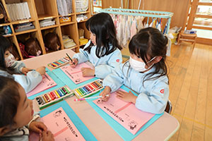 思い出帳の制作　さくら