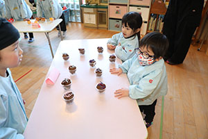 ケーキバイキングごっこ　ぱんだ