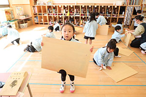 みんなで大掃除　C・うさぎ