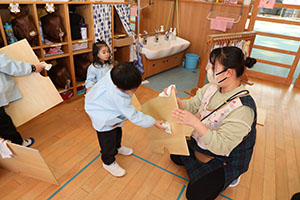 みんなで大掃除　C・うさぎ