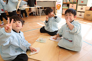 みんなで大掃除　C・うさぎ