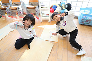 みんなで大掃除　C・うさぎ