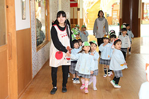 3月生まれのお誕生会　ー宝探しー　年少