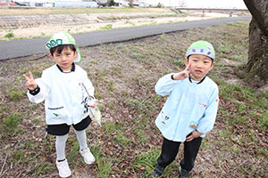 お散歩楽しかったね　B