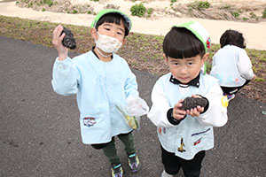 お散歩楽しかったね　B