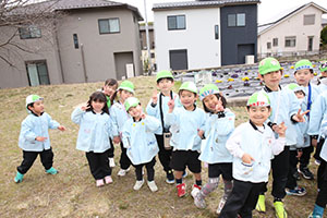 お散歩楽しかったね　B