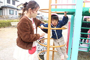 お散歩楽しかったね　ひよこ