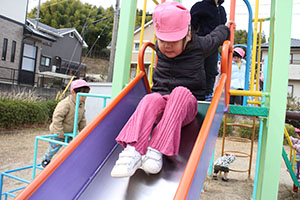 お散歩楽しかったね　ひよこ