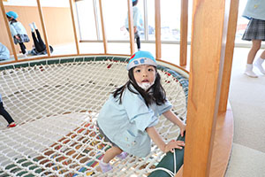 ネット遊具楽しかったね！　さくら