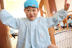 ネット遊具楽しかったね！　さくら