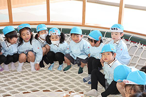 ネット遊具楽しかったね！　さくら