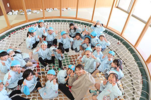 ネット遊具楽しかったね！　さくら