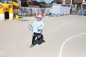 リレーで大盛り上がり！　ばら・すみれ