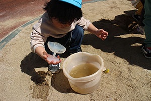 お散歩へでかけました　ぺんぎん