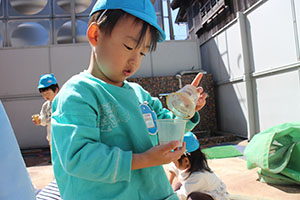 お散歩へでかけました　ぺんぎん