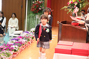 第71回　エンゼル幼稚園卒園証書授与式 　NO.2