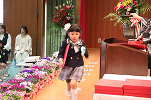 第71回　エンゼル幼稚園卒園証書授与式 　NO.2