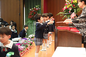 第71回　エンゼル幼稚園卒園証書授与式 　NO.2