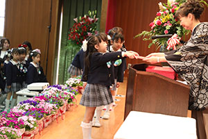 第71回　エンゼル幼稚園卒園証書授与式 　NO.2