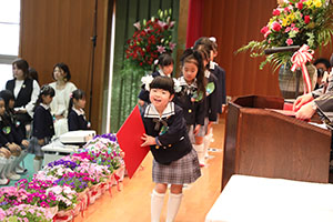 第71回　エンゼル幼稚園卒園証書授与式 　NO.2