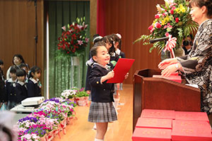 第71回　エンゼル幼稚園卒園証書授与式 　NO.2