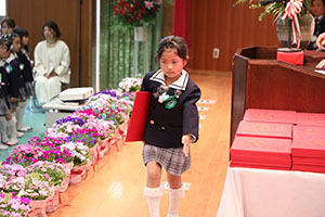 第71回　エンゼル幼稚園卒園証書授与式 　NO.2