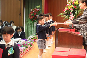 第71回　エンゼル幼稚園卒園証書授与式 　NO.2