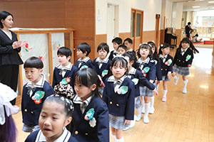 第71回　エンゼル幼稚園卒園証書授与式 　NO.1