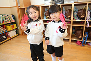 じゃんけんゲーム　ばら